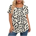 thumbnail image 2 of Bixock Women's Maternity Tops Short Sleeve Pregnant Tops Crew Neck Maternity Shirts Soft Breathable Comfortable Maternity Clothings, 2 of 6