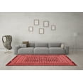 thumbnail image 3 of Ahgly Company Indoor Round Persian Red Traditional Area Rugs, 3' Round, 3 of 4