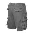 thumbnail image 2 of Victory Outfitters Men's Cotton Twill Cargo Shorts 2 Pack - Khaki/Charcoal - 32, 2 of 4