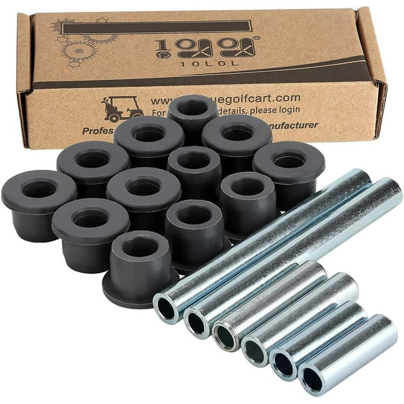 10L0L Golf Cart Front Lower Spring A-Arm Bushing Sleeves Fit Club Car Precedent 1029562-01 1022874011 102288101