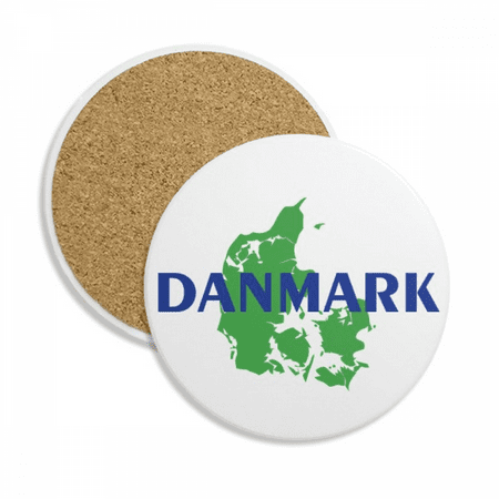 

Fairy Tales European Maps Denmark Coaster Cup Mug Tabletop Protection Absorbent Stone