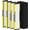 Yellow 4 Pack, variant on 3 Pack FLT5250PT Replacement Filter Compatible with G-Guardian Air Purifier Filter C Pet, 3 HEPA with 6 Carbon Pre-Filter for AC5250PT AC5000E AC5300B AC5350W AC5350B CDAP5500 and