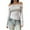 Gray, variant on HongQid Women's Off Shoulder Long Sleeve Tops Going Out Crop Shirts Slim Fit Y2K Tee Blouse
