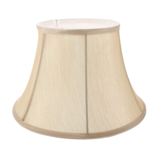 1Pc Fabric Lampshade Dustproof Lamp Cover Soften Light Lampshade (Beige)