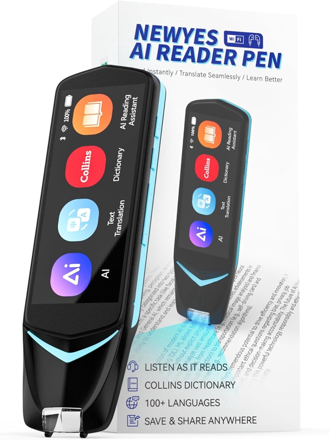 Scanmarker Air – Scan Translator Pen with Multilingual Text-to