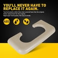thumbnail image 3 of Center Console Cup Holder Replacement Pad Compatible with Ford F-250 F-350 F-450 1999-2010 Beige, 3 of 8