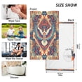 thumbnail image 6 of Yayeee 100% Cotton Hand Towels for Bathroom 16" x 28" Soft Absorbent Kitchen Towel, Beige Geometric Eagle, 6 of 7
