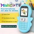 thumbnail image 1 of HLONK D66 Cell Phone Locate Function Low Radiation Adorable Cartoon Student Push-Button Mobile Phone for Girls, 1 of 8