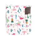 thumbnail image 4 of Protective PU Leather Camera Case Bag with Strap for Fujifilm Mini 90(Cactus and Flamingo), 4 of 6