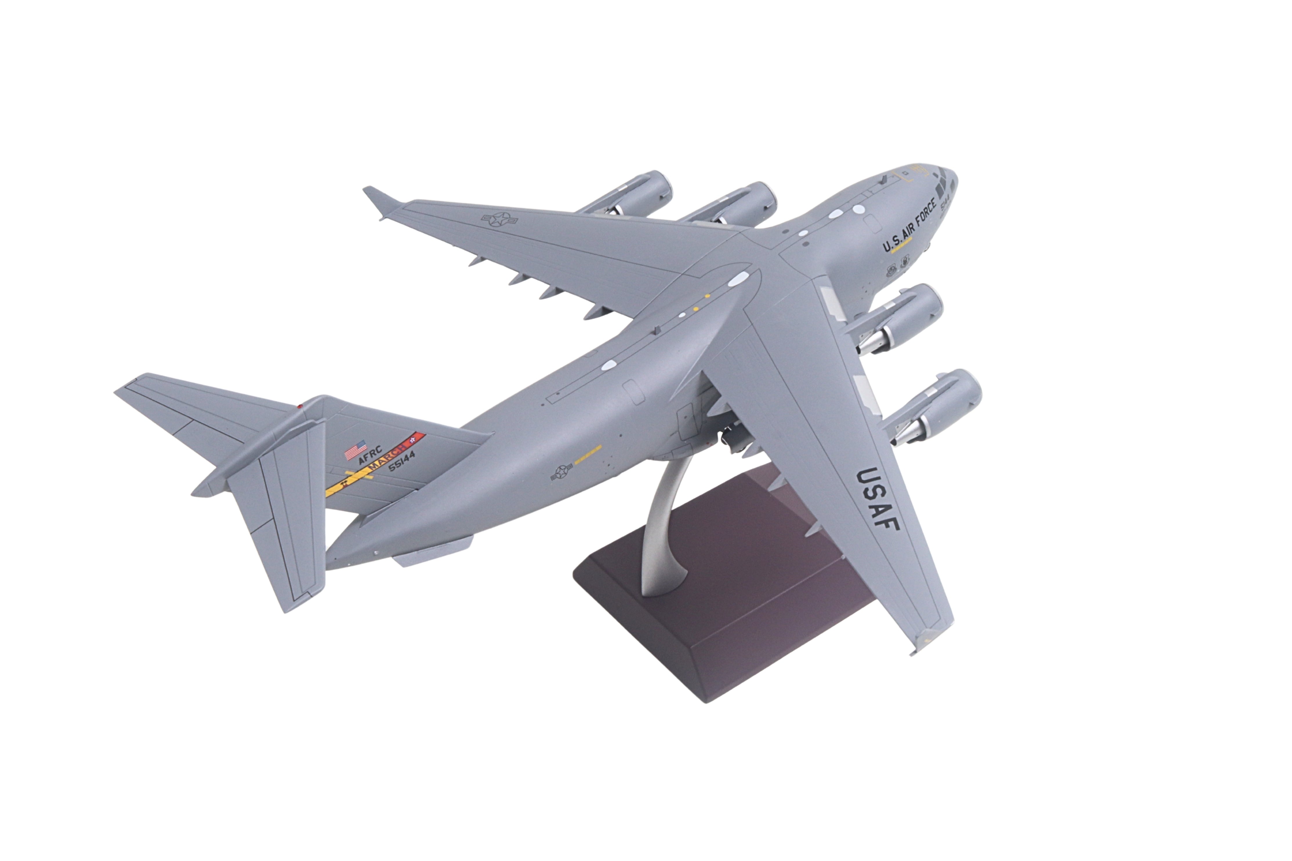 Boeing C-17 Globemaster III Transport Aircraft "March Air Reserve Base" US Air Force 1/200 Diecast Model by GeminiJets
