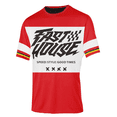 thumbnail image 2 of Nueva camiseta de ciclismo para hombre, de manga corta, transpirable, para motocross, carreras, todoterreno, DH, bicicleta, locomotora, 2 of 5