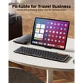 thumbnail image 4 of Teclado plegable ProtoArc XK01 Plus Bluetooth 5.1 retroiluminado, 4 of 8