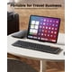 thumbnail image 4 of Teclado plegable ProtoArc XK01 Plus Bluetooth 5.1 retroiluminado, 4 of 8