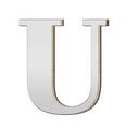 thumbnail image 1 of 3D Acrylic Large Letter Wall Decals Self Home Art for DIY Customization and Modern Interior Design, 1 of 5