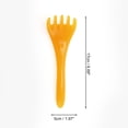 thumbnail image 2 of Unique Bargains 1 Pc Women Durable Five Claws Style Head Massager for Home for Office Resin Yellow, 2 of 4