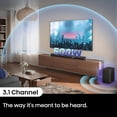 thumbnail image 7 of Restored Hisense AX3100Q 3.1Ch Sound Bar with Wireless Subwoofer, Dolby Atmos, DTS:X, Bluetooth 5.3, Roku TV Ready, HDMI/AUX/ARC/Optical/USB, EzPlay, Ez UP, 7 EQ Modes (Refurbished), 7 of 7