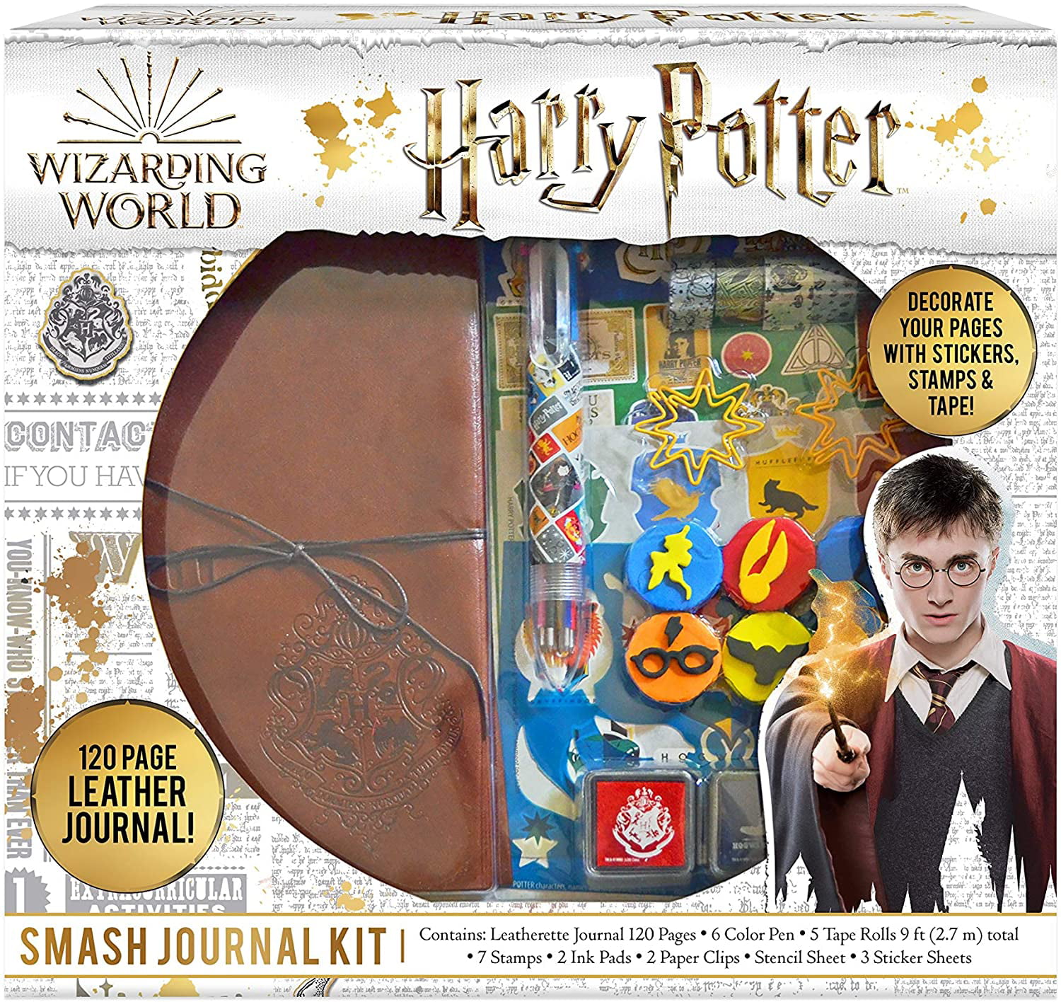Details about   New Harry Potter Smash Journal Kit 200 Page Journal 