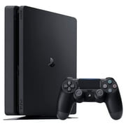 Restored Sony, PlayStation 4 Slim 500GB PS4 Console, Black, 1