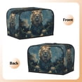 thumbnail image 3 of Daiia Starry Sky Meditating Lion Pattern 2 slice Toaster Cover, Toaster Appliance Dust-proof Cover For Kitchen Small Appliance Dust Cover and Fingerprint Protection, 3 of 7