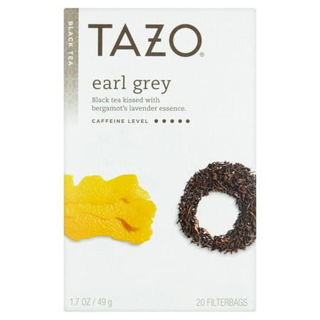 (3 Boxes) Tazo Earl Grey Tea Bags Black Tea 20ct (Best Earl Grey Tea Brand)