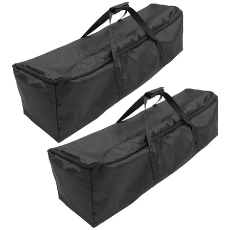 LOLIPPYY Professional Photography Bag 2Pcs Black Rectangular Zipper Design For Photographic Equipment