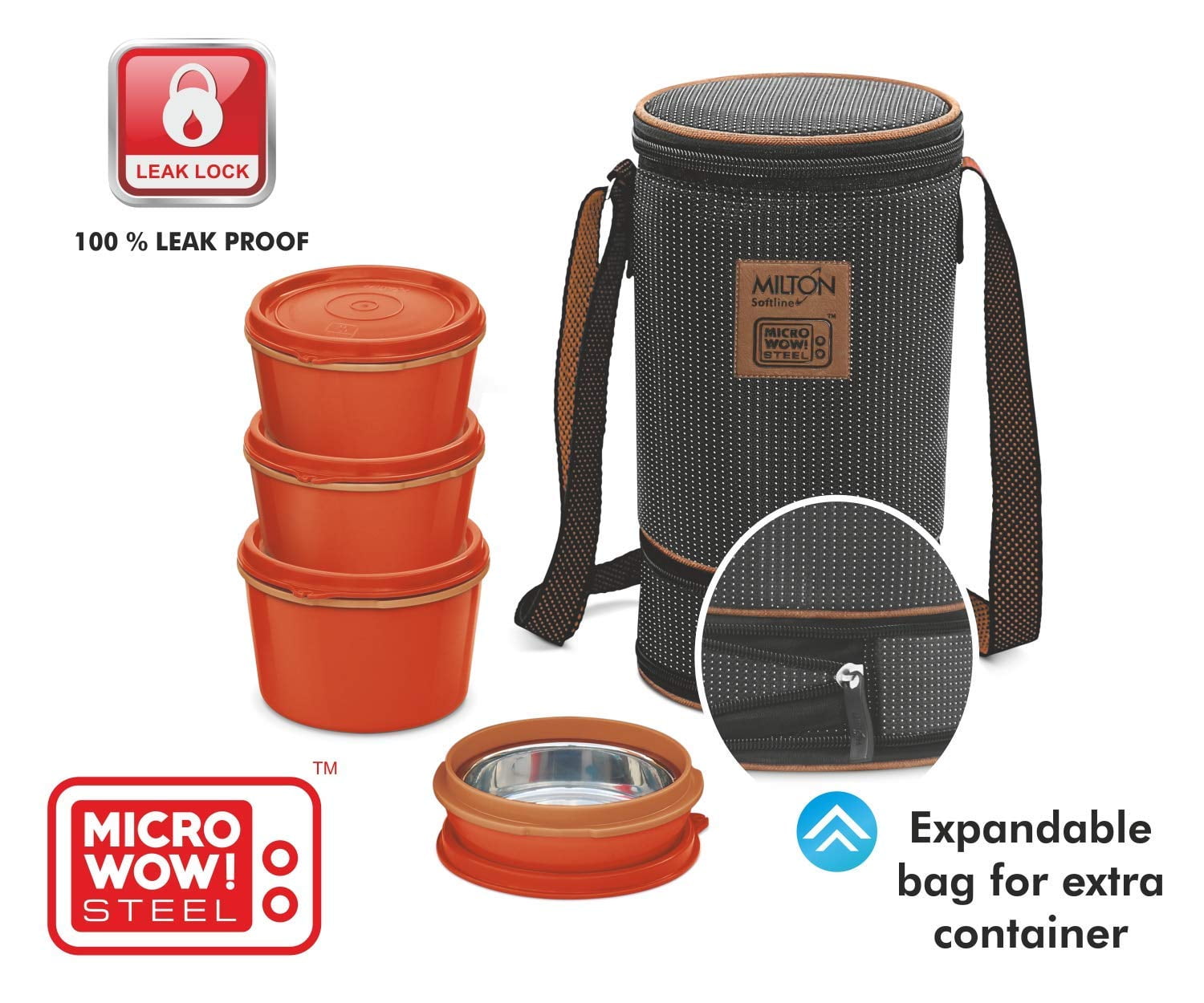 milton lunch box bag only