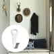 thumbnail image 3 of Ganchos de pared de hierro resistentes para abrigos, paquete de 20 | Ganchos para colgar abrigos | Ganchos para pared | Ganchos para tazas con 30 tornillos para toallas, llaves, batas, abrigos,, 3 of 5