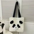 thumbnail image 4 of Bolso bandolera estilo japonés con diseño de panda para niñas y niños | Bolso de hombro de nailon con correa ajustable | Bolso pequeño para la escuela y salidas informales, 4 of 6