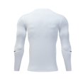 thumbnail image 1 of Jumpingount Ropa interior térmica Deporte Medias elásticas Hombres Baloncesto Invierno Cálido Base Capas Camisetas de manga larga Ropa deportiva Fitness Camisetas Blanco 22# Jumpingount AP013548-07, 1 of 6