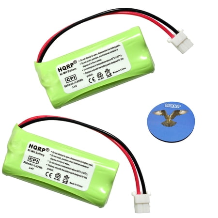 HQRP Replacement Battery For AT&T Lucent Cordless Phones CL82301, CL82401, CL82501 & More - 2.4V 800mAh Ni-MH