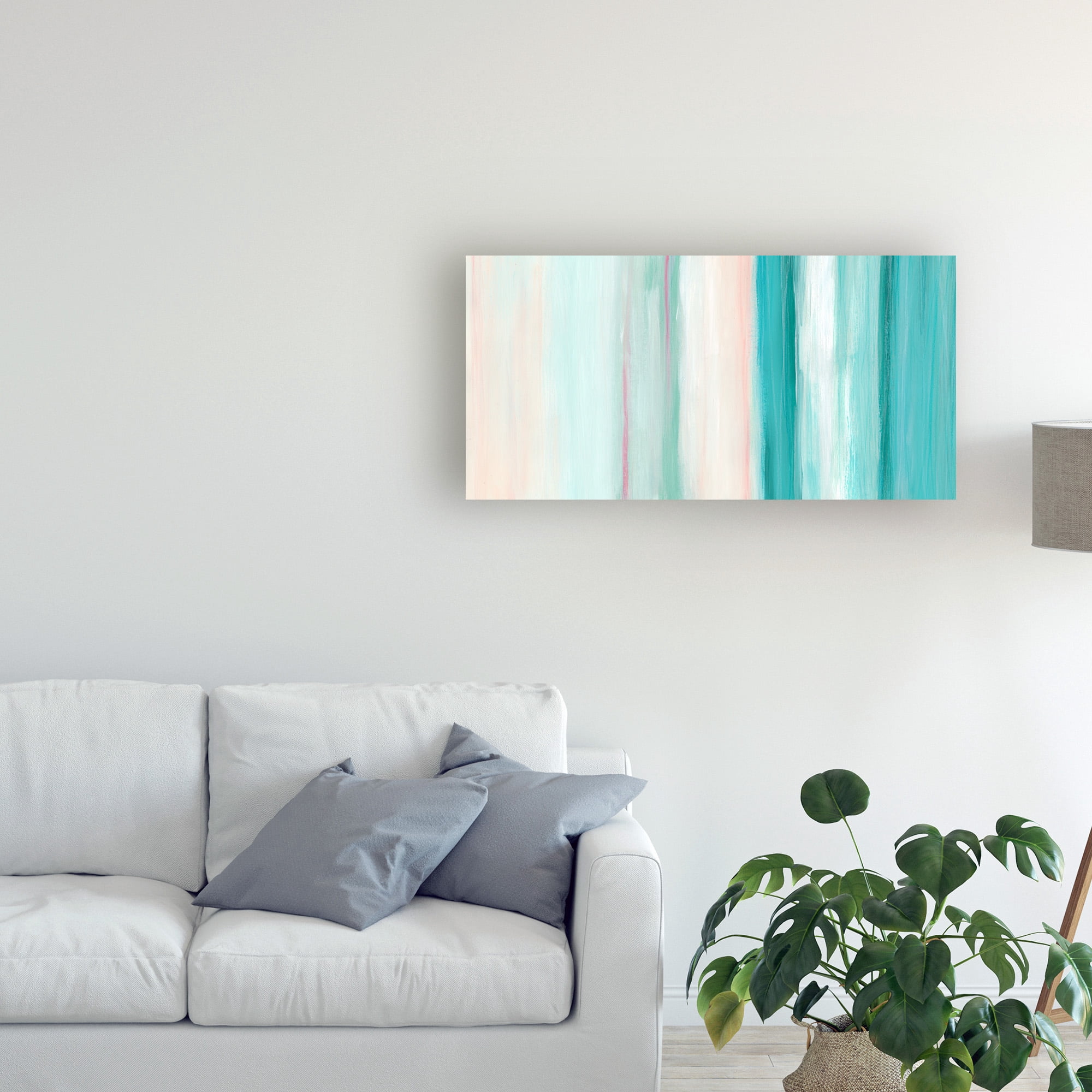 Trademark Fine Art 'Seafoam Spectrum II' Canvas Art by June Erica Vess