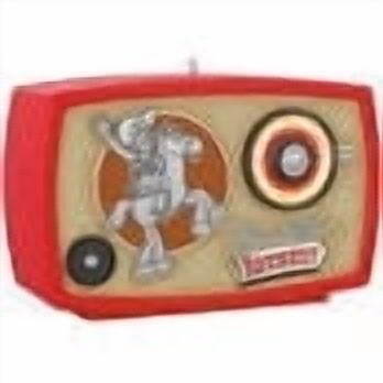 Hallmark, Woody's Roundup Radio Ornament, Light and Sound, 2024