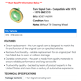 thumbnail image 2 of Turn Signal Cam - Compatible with 1975 - 1978 GMC C15 - Dorman, 2 of 2