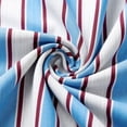 thumbnail image 4 of YgkuHd Men's Striped Casual Shorts Drawstring Elastic Waist Slant Pocket Loose Fit Summer Beach Vacation Shorts (S-XXL),Light Blue_XXL, 4 of 6