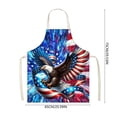 thumbnail image 3 of Independence Day Aprons Festive Decor Kitchen Cooking For Stain Protection, 3 of 6