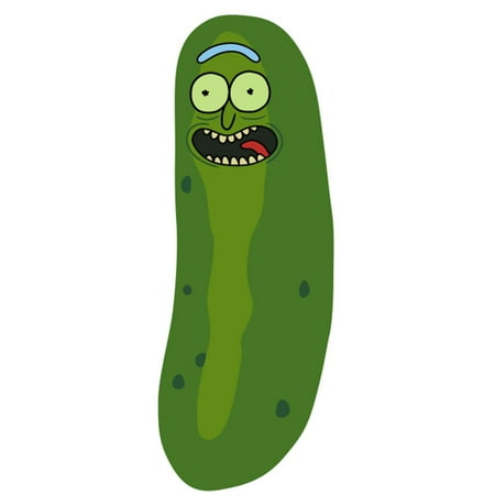 Rick and Morty Pickle Rick Plush Pillow Buddy, 22-inch, I'm Pickle Riiick! - Walmart.com