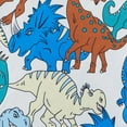 thumbnail image 5 of Gyexs Shirts for Boys 5T-6T Kids Tshirts for Boy Dinosaur Print Short Sleeve Shirt Back To School Graphic Tee (Toddlers, Light Gray, 5-6 Years), 5 of 6
