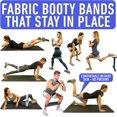 thumbnail image 2 of Resistance Bands for Working Out with Workout Bands Guide. 4 Booty Bands for Women Men Fabric Elastic Bands for Exercise Bands Resistance Bands for  Bands for Working Out  Thigh Glute Bands Set, 2 of 6