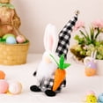thumbnail image 6 of WMGHA Easter Gnome Bunny 10 inchs, Easter Gnome Plush Elf Decorations, Handmade Gnome Bunny Faceless Doll Easter Ornaments, Spring Home Decor Gifts for Women Men, 6 of 9