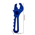 thumbnail image 3 of relayinert AN3-AN16 Clé Réglable Tuyau Extrémité Clé Portable Réparation Entretien Bleu, 3 of 6