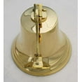 thumbnail image 2 of 11" Brass Ship Bell Polished Premium Nautical Boat's Bell Maritime - Jumbo Bells, 2 of 3