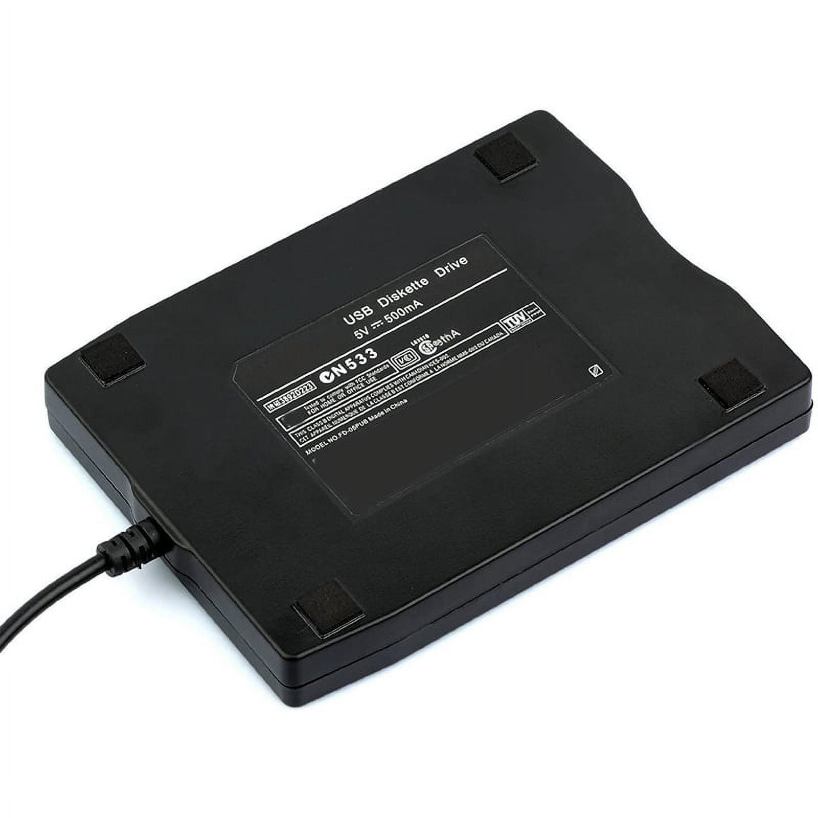 USB Floppy Drive 3.5Inch USB External Floppy Disk Drive Portable 1.44 MB FDD USB Drive Plug and for PC XP