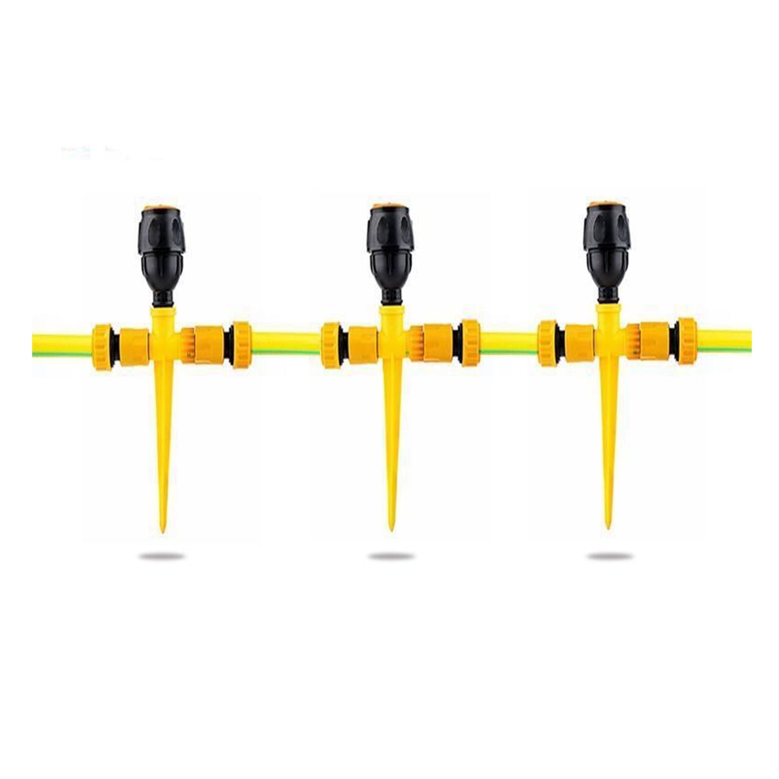 YUNAFFT 360° Rotating Auto Irrigation System Garden Lawn Sprinkler Grass Water Sprinkler System Garden Hose Sprinkler for Yard