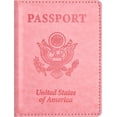 thumbnail image 2 of Passport and Vaccine Card Holder Combo with Vaccine Card Slot, Passport Wallet, Passport Cover/ Case for Women and Men, 2 of 7