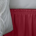 thumbnail image 2 of Home Details 18" Drop Wrap Around Bed Ruffle Twin/Full in Burgundy, 2 of 7