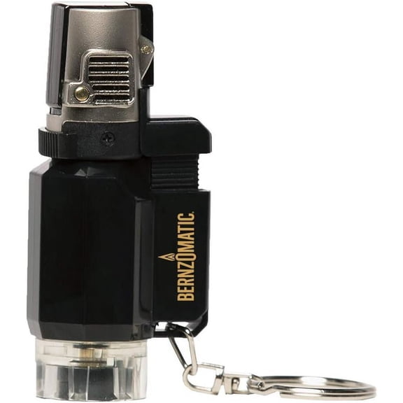 Bernzomatic Pocket Torch Lighter, Refillable Butane Lighter with Trigger start Ignition and Precision Flame, LTR16