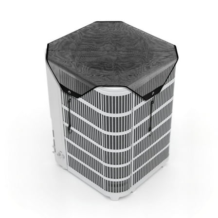VEVOR Air Conditioner Cover for Outside Units, 28 x 28 inch Central AC Cover for Air Conditioning Unit, Top Universal Mesh Defender Tear-Resistant Easy Install for Outdoor Outside All Seasons, Black