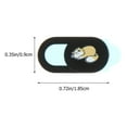 thumbnail image 2 of MasteelfCA 6pcs Camera Cover Slide Animals Pattern Privacy Protection Webcam Cover Slide, 2 of 7