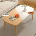 thumbnail image 4 of Folding Coffee Table, Compact Space-Efficient Wooden Mini Desk Design, Multi-Functional Foldable Table Perfect For Study, Bedroom, Living Room, Kitchen, Office, 4 of 9