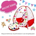 thumbnail image 5 of Portable Foldable Playpen with Breathable Mesh - 29.5x29.5x35.4 Inches, Multifunctional Design for Indoor Play, 5 of 9